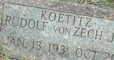 Rudolf VonZech Koetitz, Jr