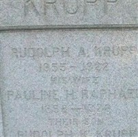 Rudolph K Krupp Rudolph K Krupp