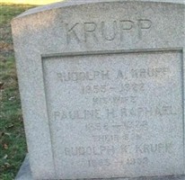 Rudolph K Krupp Rudolph K Krupp