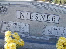Rudolph M Niesner, Jr Rudolph M Niesner, Jr