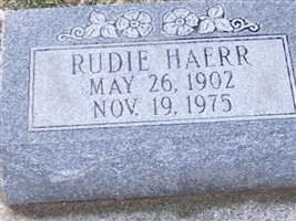Rudy Haerr