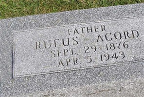 Rufus Acord