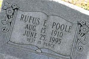 Rufus E Poole