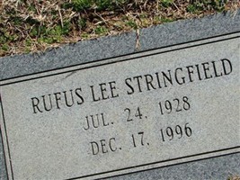 Rufus Lee Stringfield Rufus Lee Stringfield