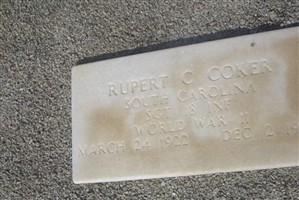 Rupert C Coker