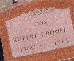 Rupert Crowell Rupert Crowell