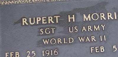 Rupert H. Morris Rupert H. Morris