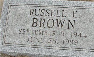 Russell E. Brown Russell E. Brown