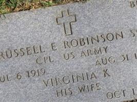 Corp Russell Eugene Robinson, Sr