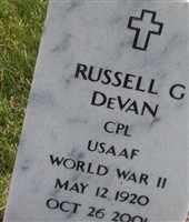 Russell G. DeVan Russell G. DeVan