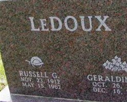 Russell G. LeDoux Russell G. LeDoux