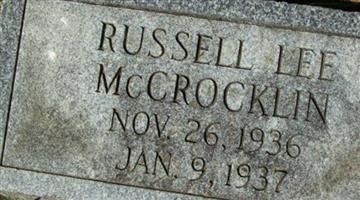 Russell Lee McCrocklin