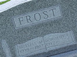Russell M Frost Russell M Frost