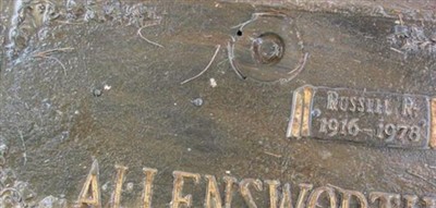 Russell R Allensworth Russell R Allensworth