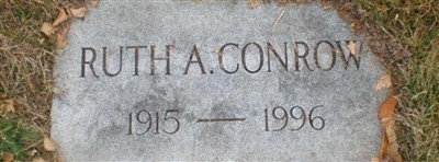 Ruth A Conrow Ruth A Conrow