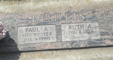 Ruth A Desilets