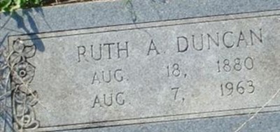 Ruth A Duncan Ruth A Duncan