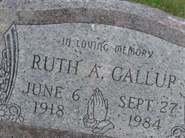 Ruth A Gallup