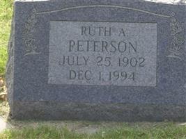Ruth A Peterson