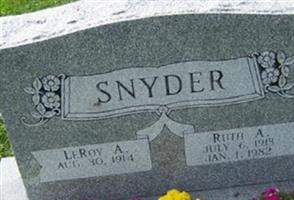 Ruth A. Snyder