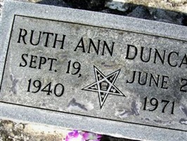 Ruth Ann Godfrey Duncan