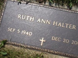 Ruth Ann Halter Ruth Ann Halter