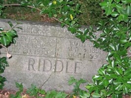 Ruth Ann Riddle Ruth Ann Riddle