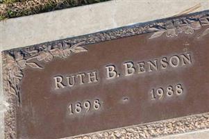 Ruth B. Benson