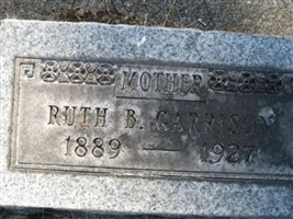 Ruth B Garrison Ruth B Garrison