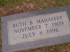Ruth B Mahaffey