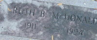 Ruth B. McDonald