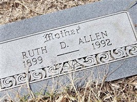 Ruth D Allen Ruth D Allen