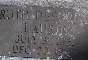 Ruth Deforest Laurin Ruth Deforest Laurin