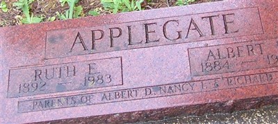Ruth E. Applegate Ruth E. Applegate