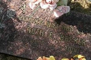 Ruth E Barker Ruth E Barker