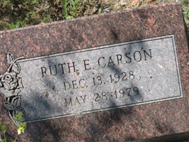 Ruth E Carson Ruth E Carson