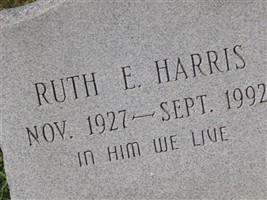 Ruth E Harris