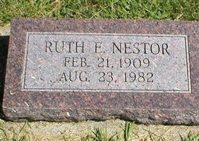 Ruth E Nestor