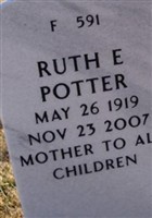Ruth E. Potter Ruth E. Potter