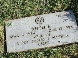 Ruth E Watson Ruth E Watson