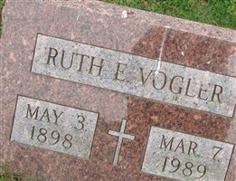 Ruth E. Weede Vogler Ruth E. Weede Vogler