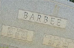 Ruth Elaine Miller Barbee
