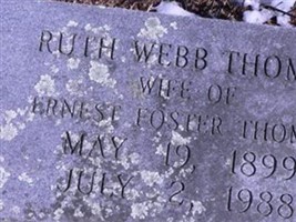 Ruth Ermine Webb Thomas Ruth Ermine Webb Thomas