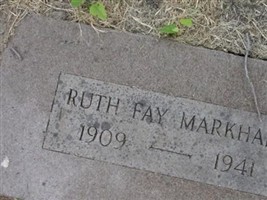 Ruth Fay Markham Ruth Fay Markham