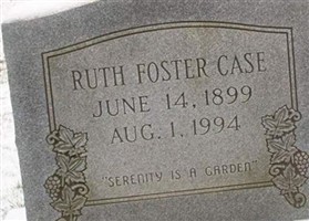 Ruth Foster Case Ruth Foster Case