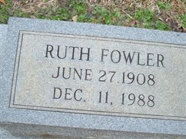 Ruth Fowler Helms Ruth Fowler Helms