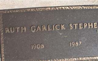 Ruth Garlick Stephens Ruth Garlick Stephens