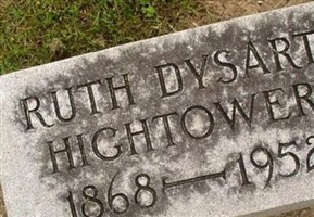 Ruth Gertrude Dysart Hightower Ruth Gertrude Dysart Hightower