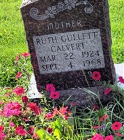 Ruth Gullett Calvert Ruth Gullett Calvert