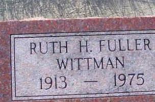 Ruth H Fuller Wittman